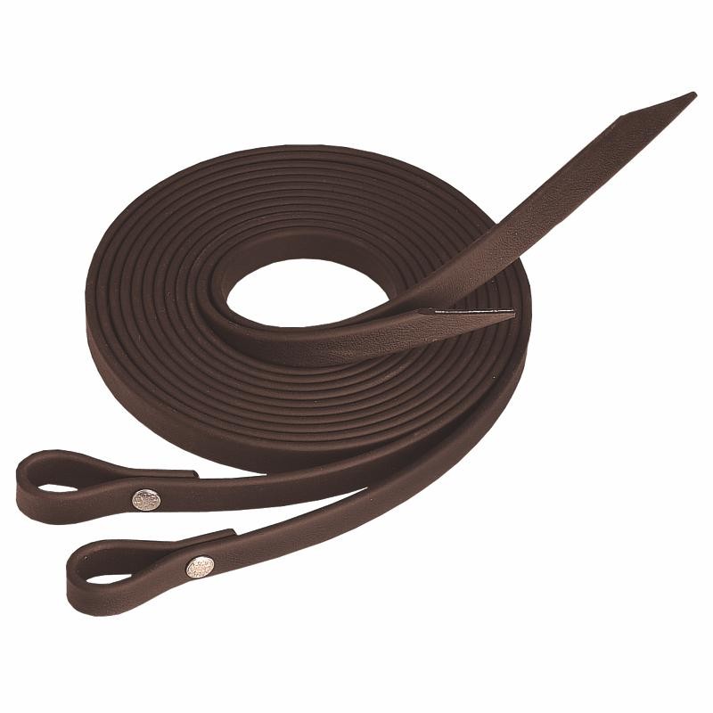 Rênes Western SPLIT REINS Biothane 16Mm Néon Rose Différentes